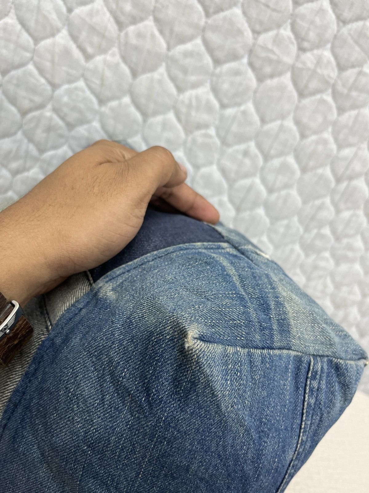 Other 🔥🔥🔥ARCHIVE DENIM PATCHWORK BAG Size ONE SIZE - 11 Thumbnail