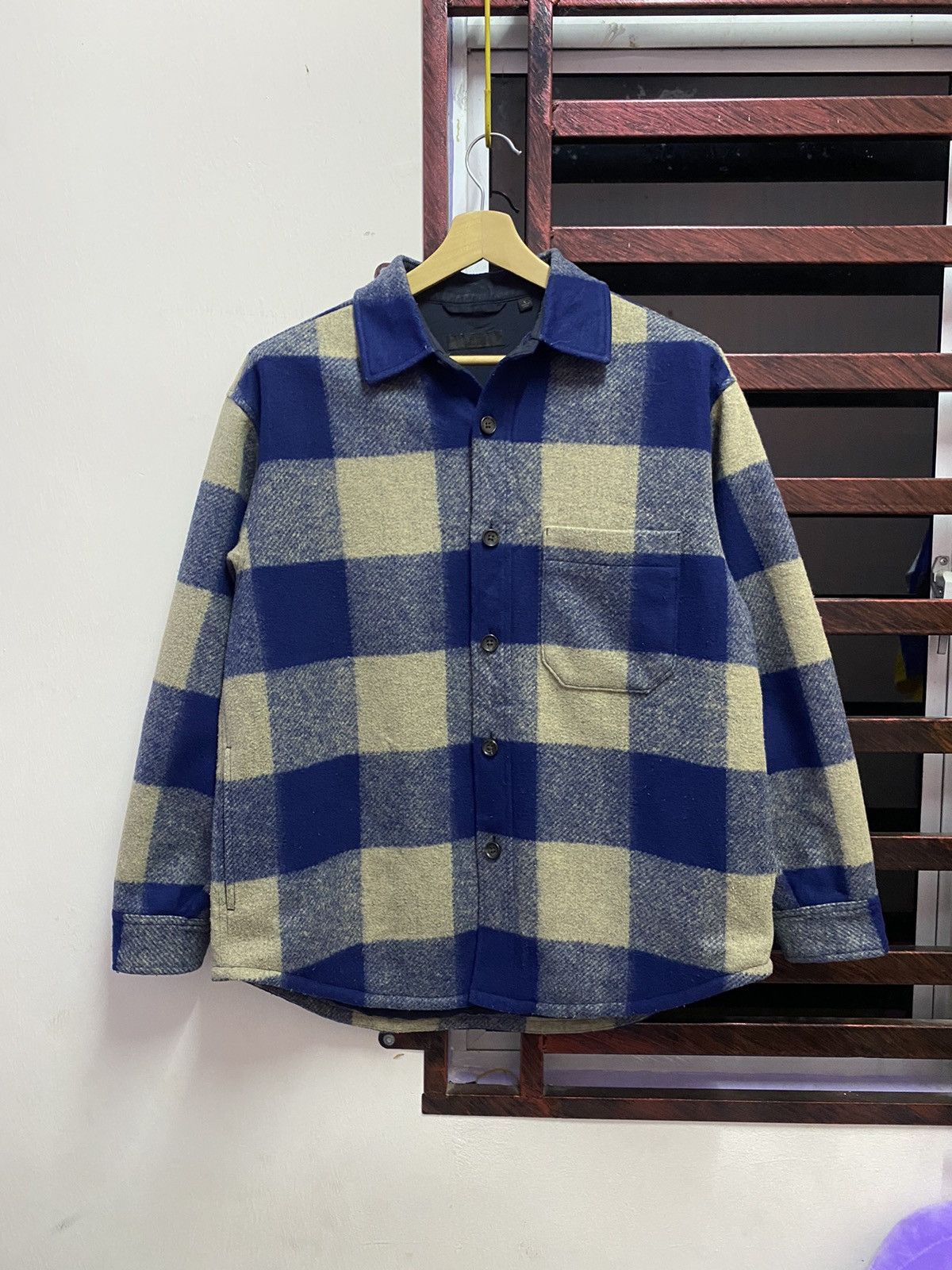 Uniqlo ❗️Japanese Brands ❗️Uniqlo Flannel Wool Shirt Jacket Size US L / EU 52-54 / 3 - 2 Thumbnail