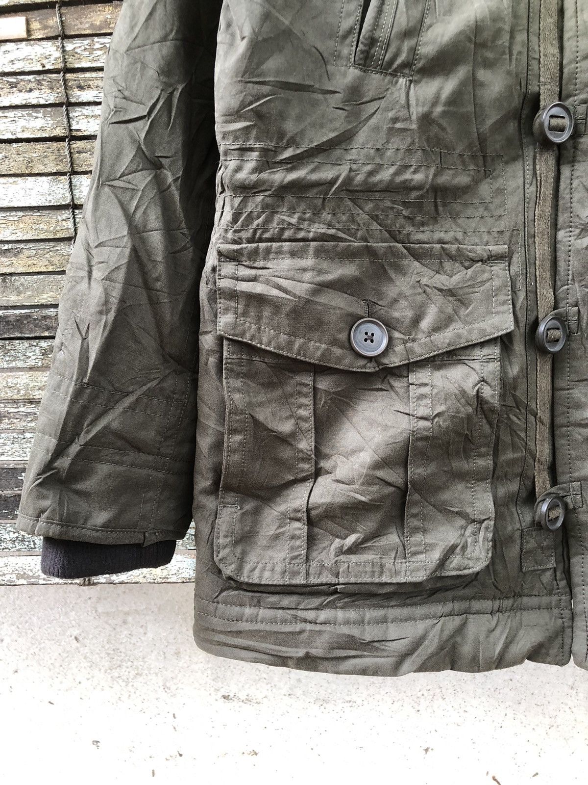 Belstaff × Japanese Brand × Vintage Vintage Japanese Brands Create Barefoot Military Jacket Size US L / EU 52-54 / 3 - 8 Thumbnail