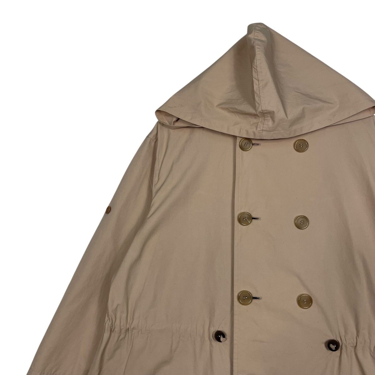 Yohji Yamamoto Yohji Yamamoto Imper Meable Hooded Coat Size M / US 6-8 / IT 42-44 - 6 Thumbnail