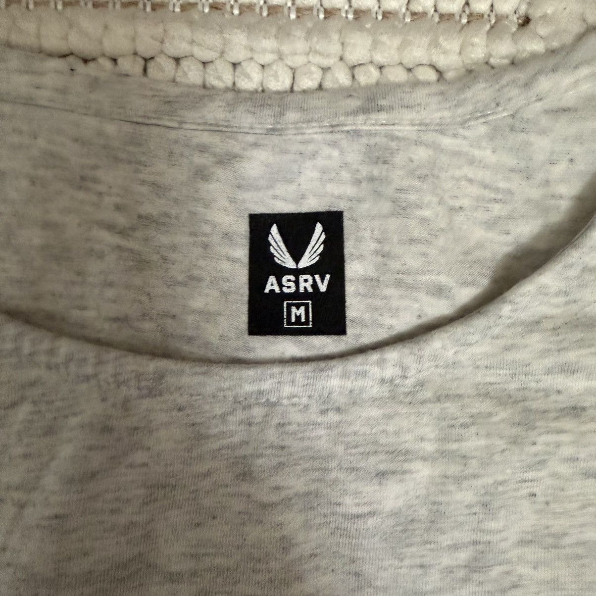 ASRV ASRV Creora Cotton Modal Long Sleeve Heather Grey Size US M / EU 48-50 / 2 - 2 Thumbnail