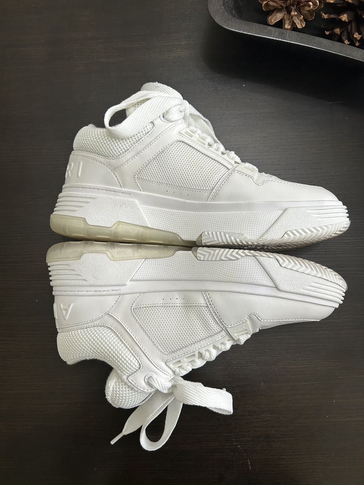 Amiri Amiri MA-1 Silk White Size US 10 / EU 43 - 5 Thumbnail