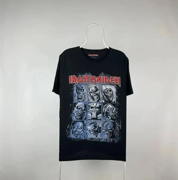 Iron Maiden Iron Maiden T-shirt logo face rock tee vintage size XL Size US XL / EU 56 / 4 - 1 Thumbnail