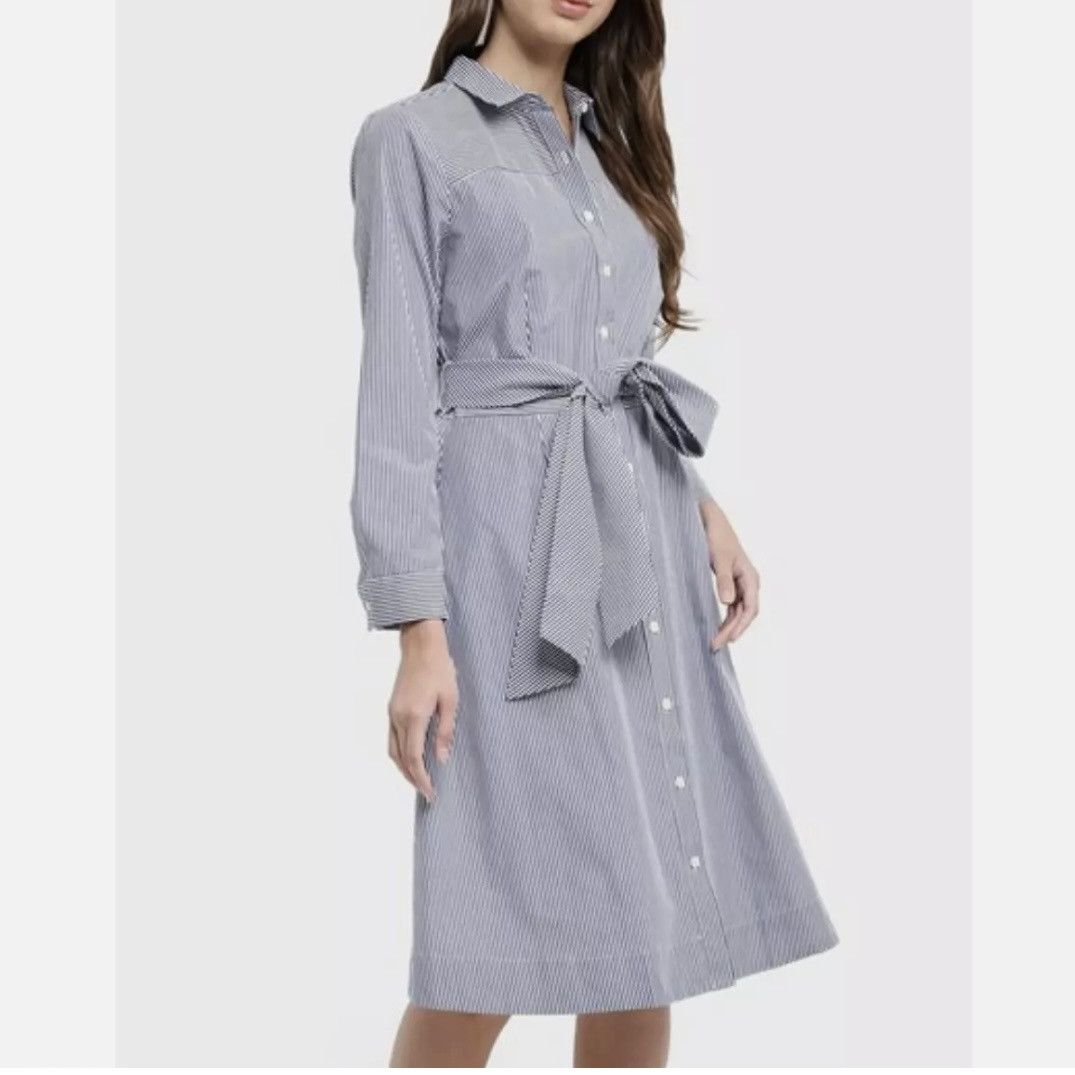 J.Crew J.Crew Maribou Stripe Shirt Dress (0) | NWOT Size XS / US 0-2 / IT 36-38 - 1 Thumbnail