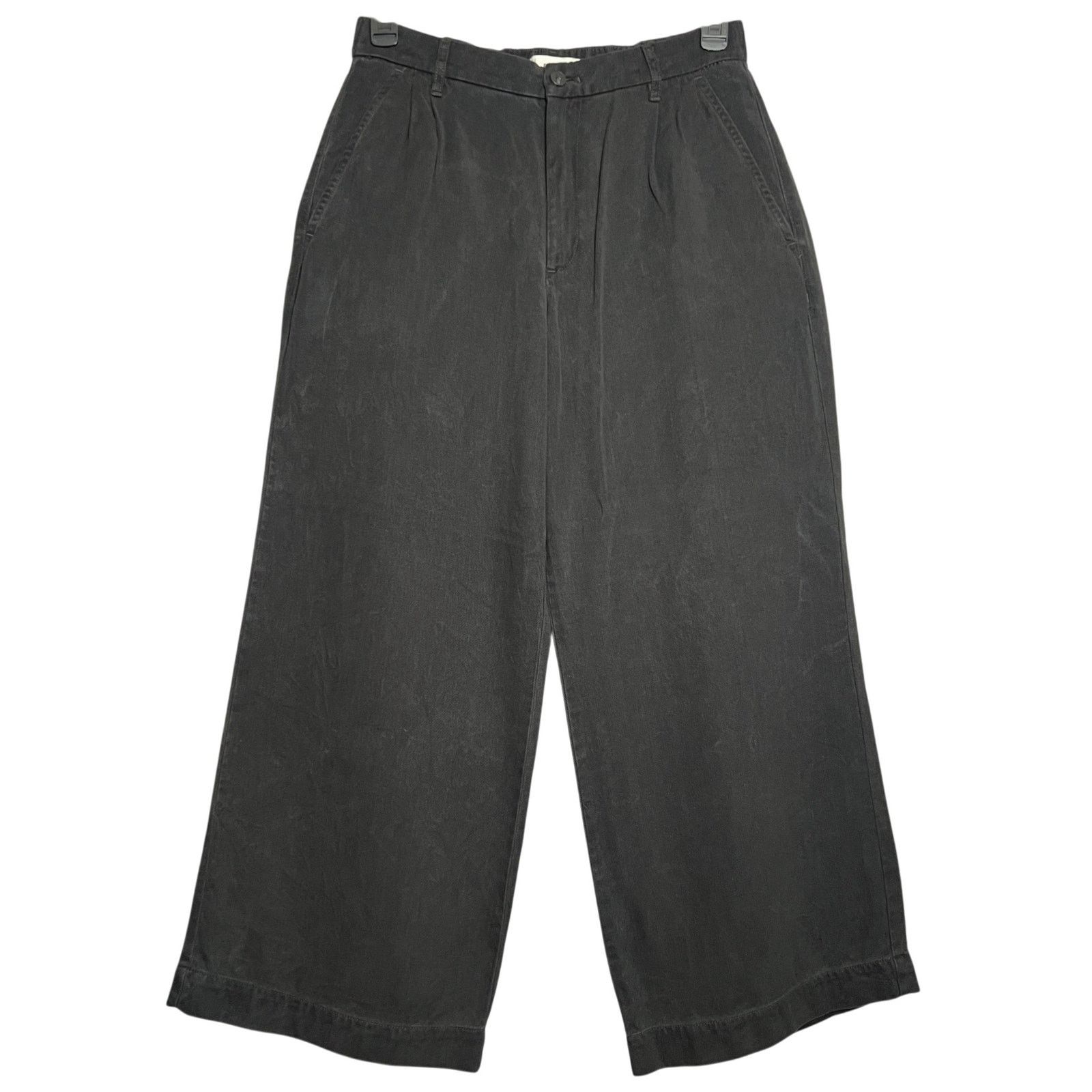 Everlane Everlane Tencel Wide Leg Chino Pants Womens 10 Size 32" / US 10 / IT 46 - 1 Thumbnail
