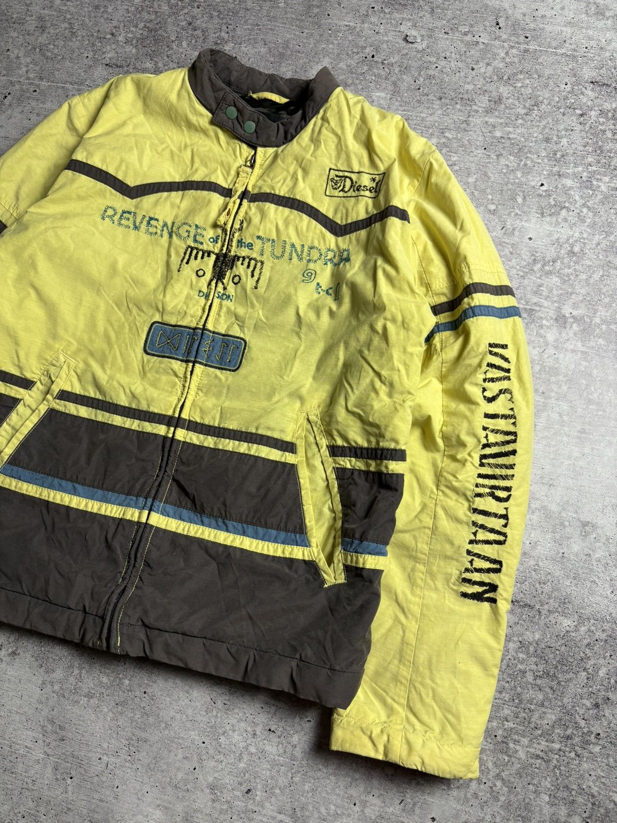 Diesel Diesel Vintage Logo Jacket Size US L / EU 52-54 / 3 - 3 Thumbnail