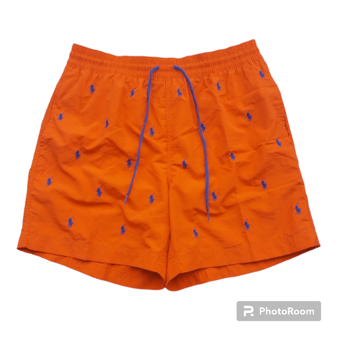 Polo Ralph Lauren × Vintage 💥Polo Ralph Lauren Monogram Shorts Size US 33 - 1 Thumbnail