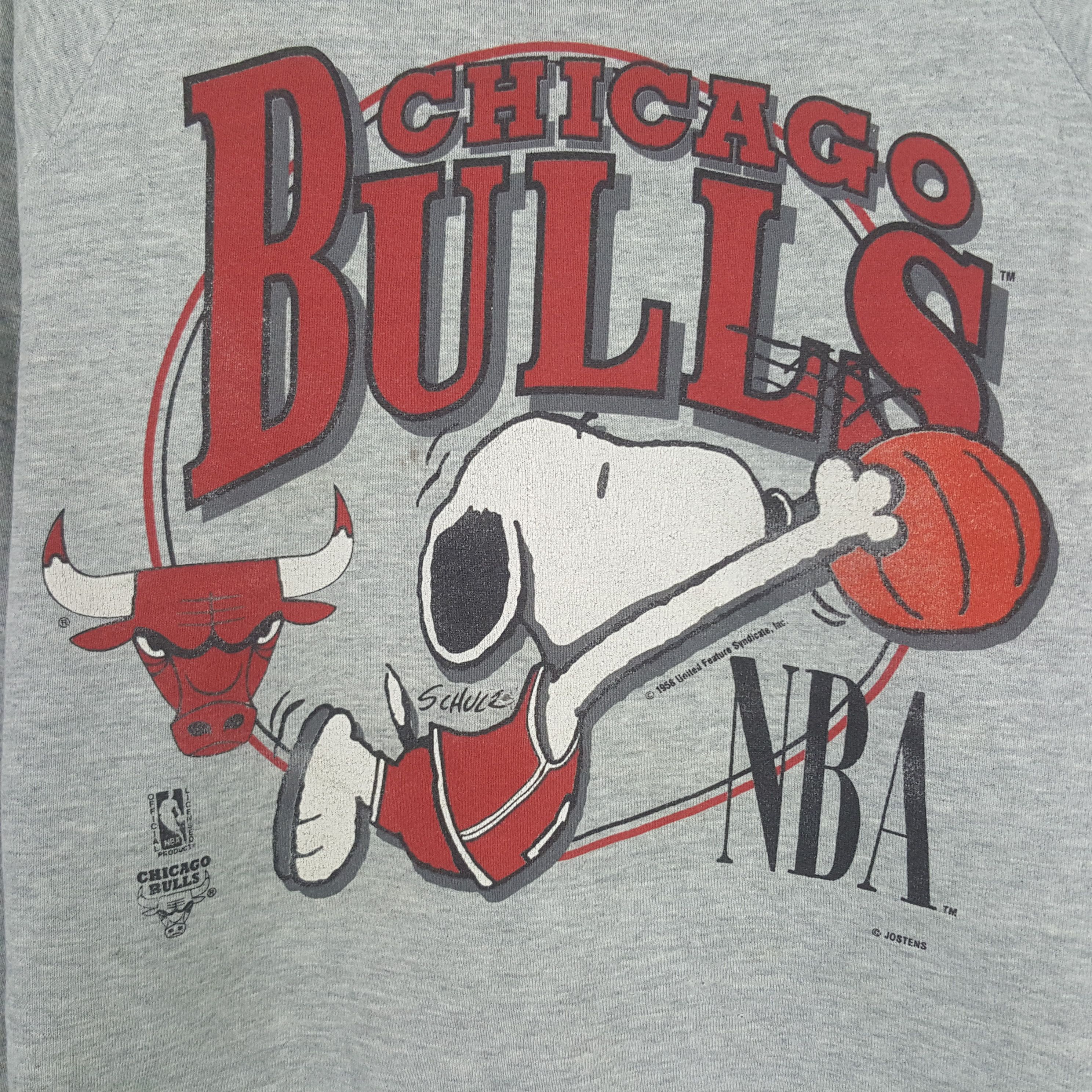 NBA × Vintage Vintage Chicago Bulls NBA Sweatshirt Size US M / EU 48-50 / 2 - 2 Thumbnail