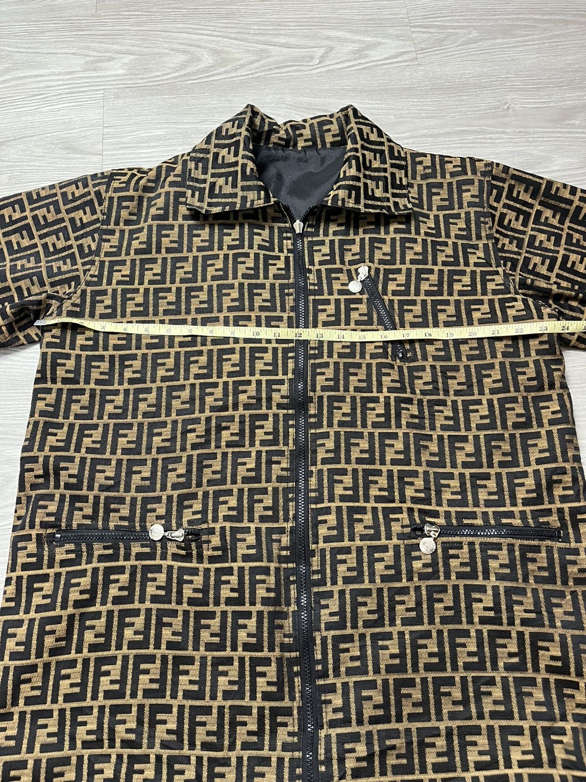Fendi Fendi Monogram Zucca Reversible Jacket Size US L / EU 52-54 / 3 - 10 Thumbnail