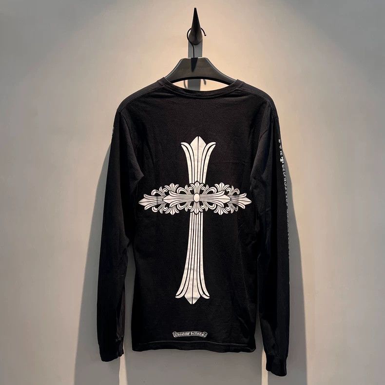 Chrome Hearts chrome hearts Limited Cross Long Sleeve T-Shirt Size US M / EU 48-50 / 2 - 2 Thumbnail