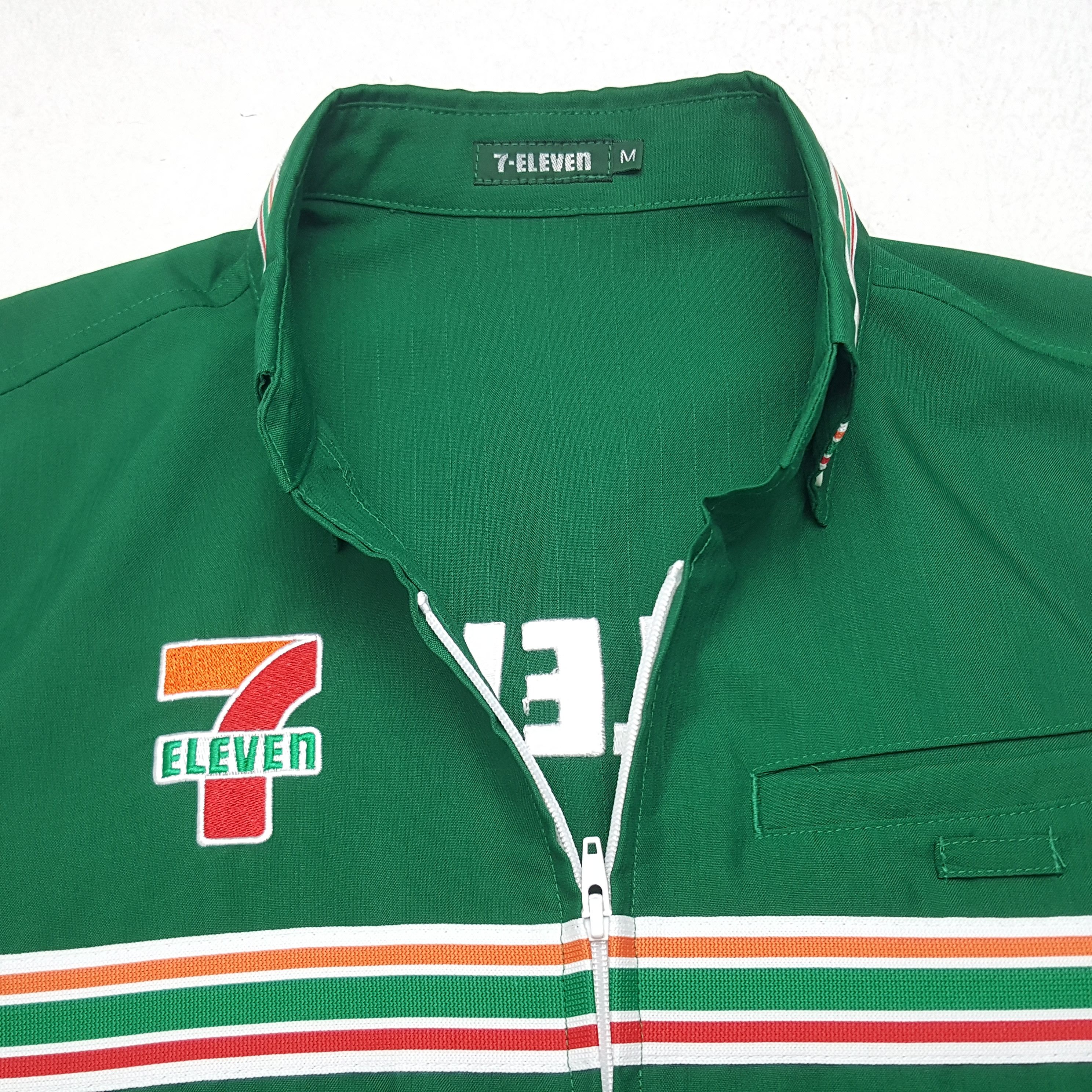 Japanese Brand × Vintage Vintage 7 Eleven Embroidery Logo Worker Uniform Jacket Size US M / EU 48-50 / 2 - 4 Thumbnail