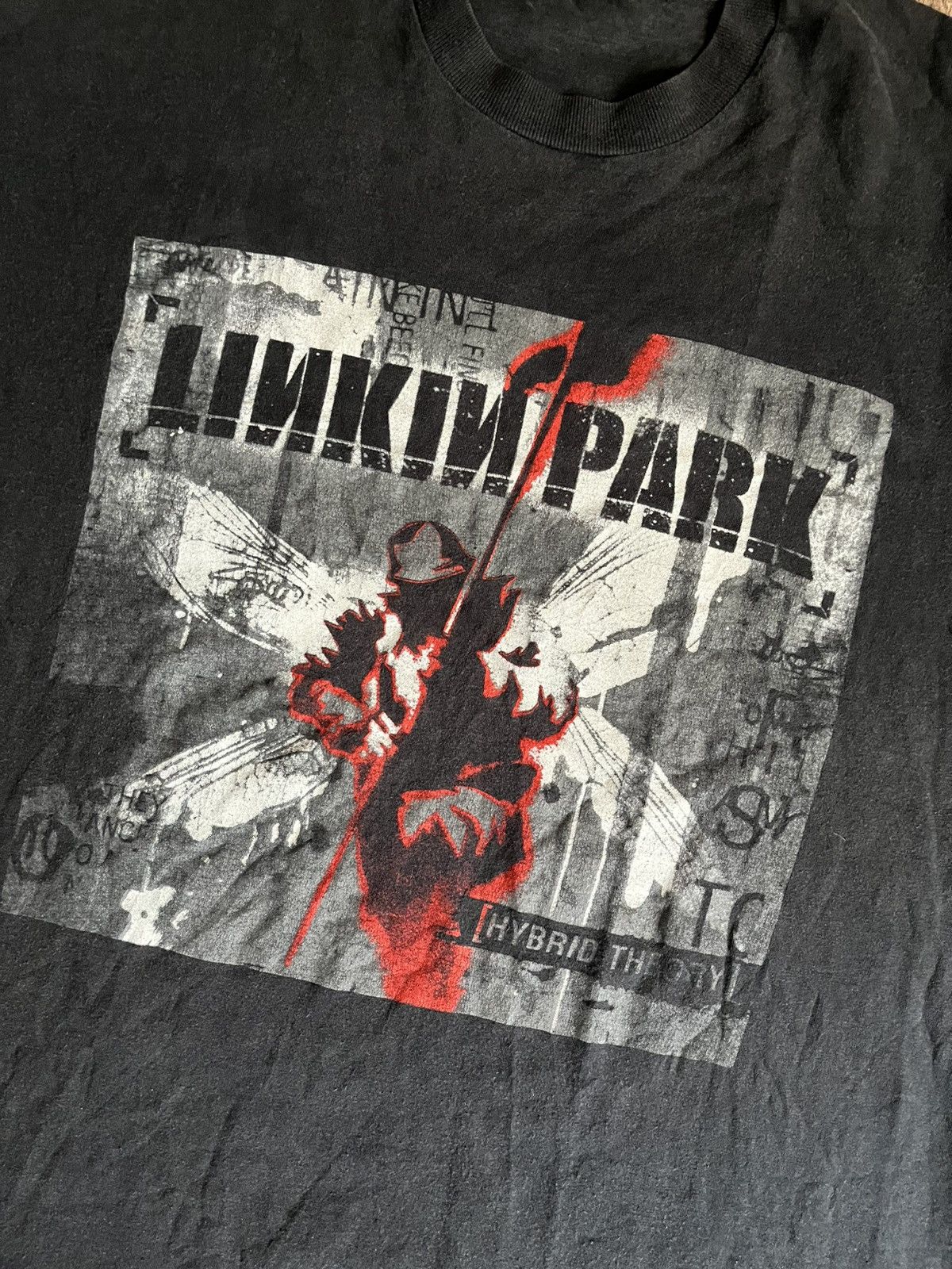 Band Tees Vintage Linkin Park 'Hybrid Theory' Rare Single Stitch Album Size US L / EU 52-54 / 3 - 2 Thumbnail