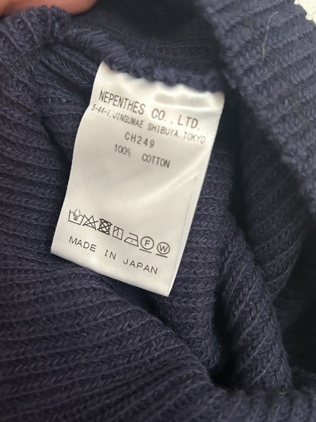 Needles Needles sweater navy Size US M / EU 48-50 / 2 - 5 Thumbnail
