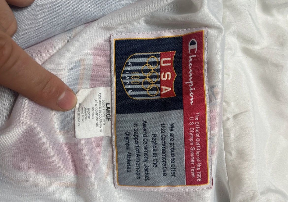 Champion Vintage 1996 USA Olympic Team Champion Jacket Size L Atlanta Size US L / EU 52-54 / 3 - 8 Thumbnail