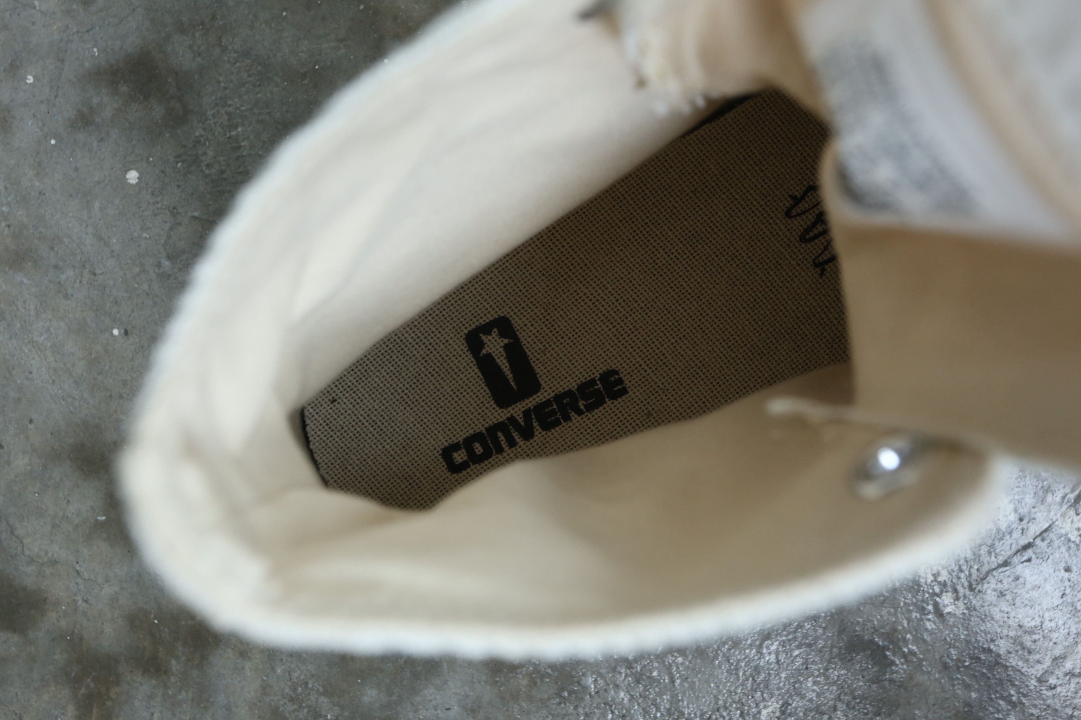 Converse × Rick Owens Drkshdw Converse - Rick Owens DRKSHDW - F/W 21 - DRKSTAR Chuck 70 Hi Size US 8.5 / EU 41-42 - 7 Thumbnail