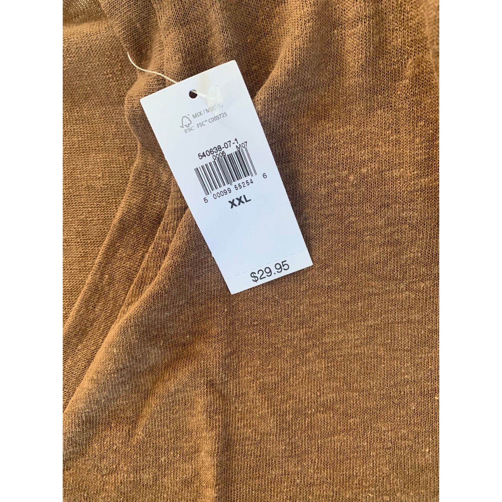 Gap New Gap Linen Tee - Size XXL MSRP $29.99 Size XXL / US 16-18 / IT 52-54 - 4 Thumbnail