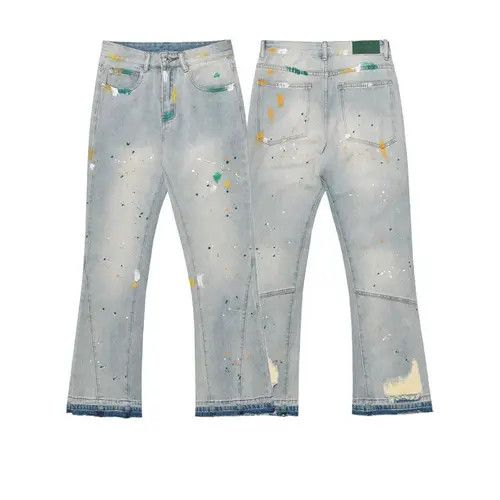 VIBE Street wash vintage y2k baggy wide leg jeans Size US 33 - 2 Thumbnail