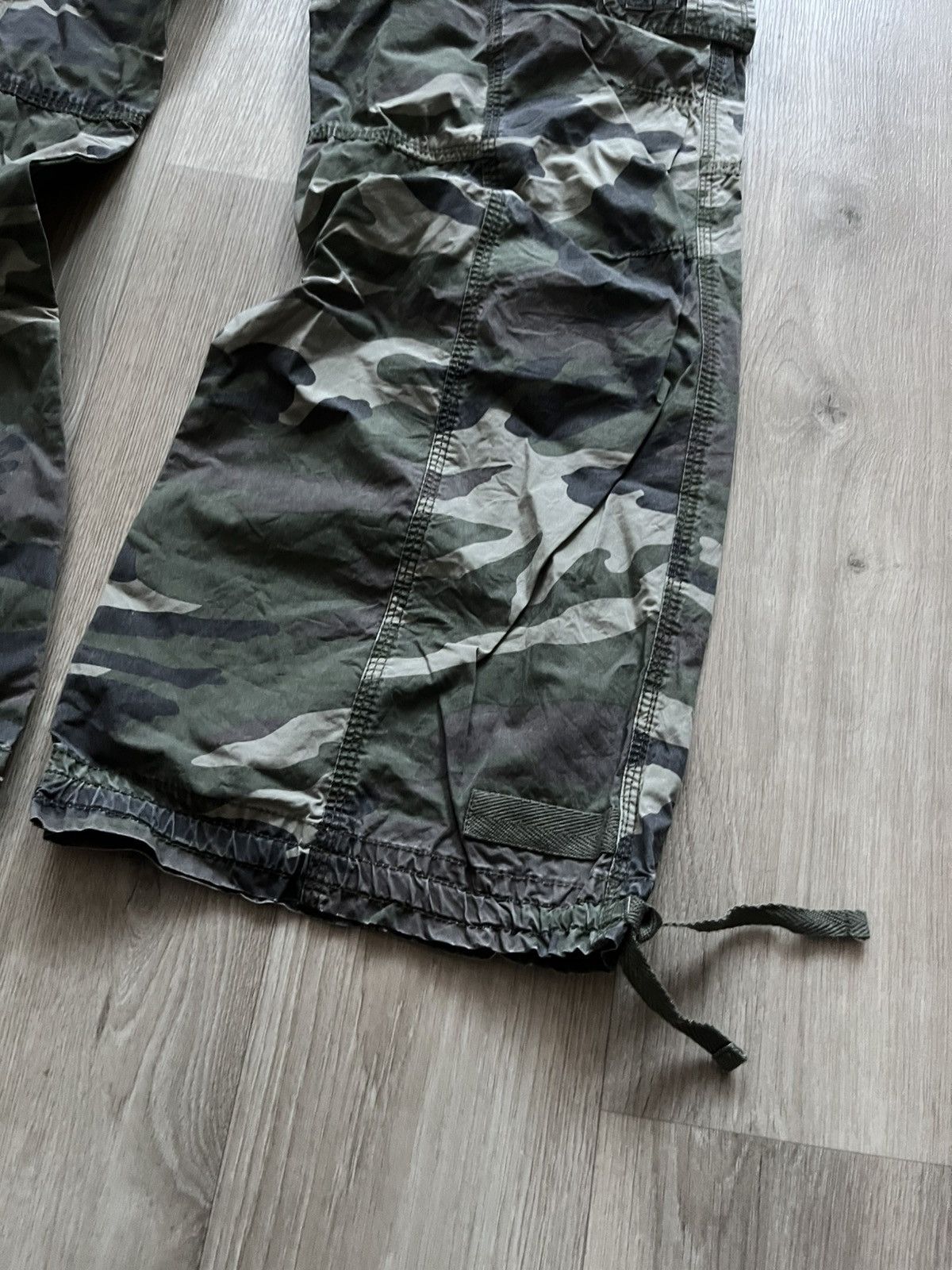 Japanese Brand Vintage Y2K Flared Camo Pants Hysteric Glamour Style Size US 31 - 3 Thumbnail