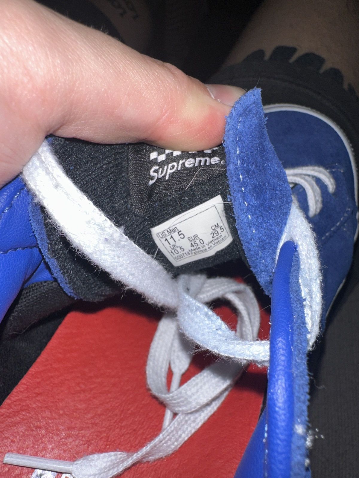 Supreme × Vans Supreme Vans Fuck Em Size US 11.5 / EU 44-45 - 5 Thumbnail