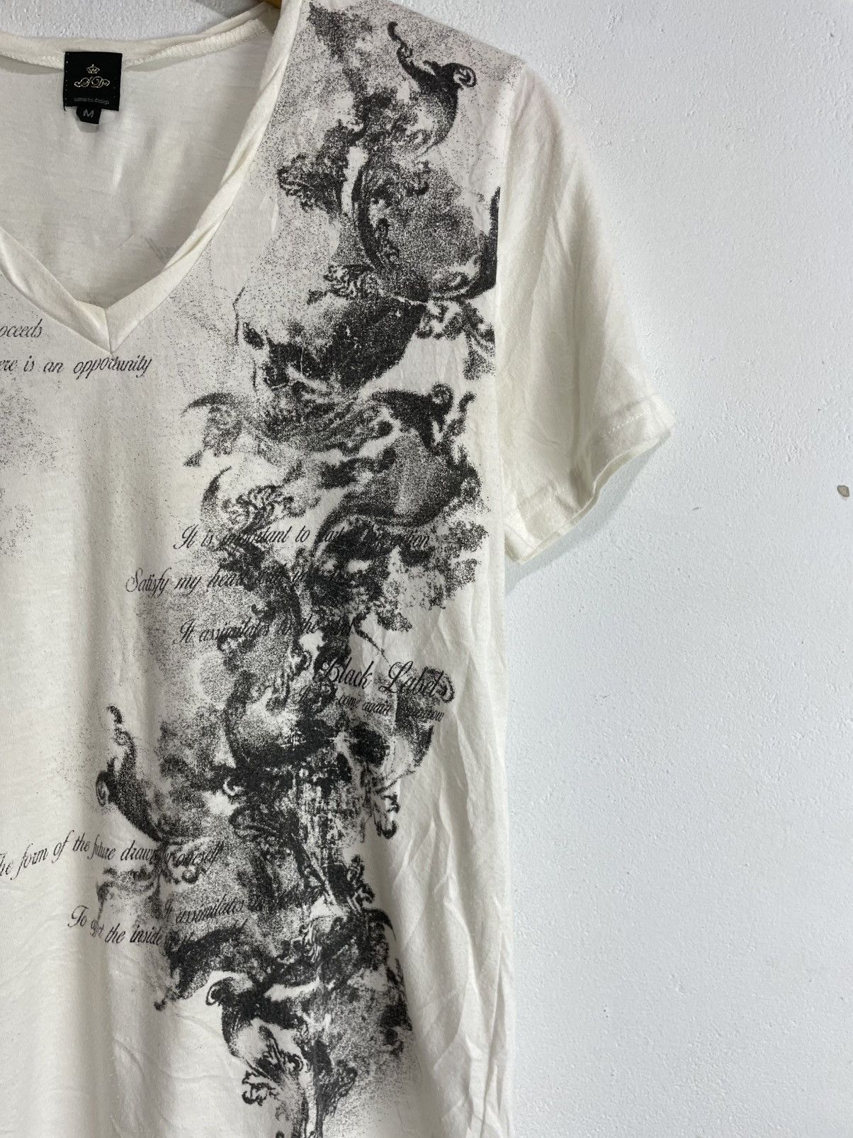 GOA Poem Smoke Skull tshirt Slim Fit Style Size US M / EU 48-50 / 2 - 3 Thumbnail