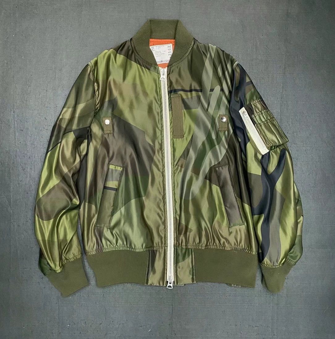 ジャケット・アウター Sacai SS15 Reconstructed Terrycloth MA-1 Sacai Sacai S/S 15 Reconstructed Terry cloth MA-1 Bomber | Grailed