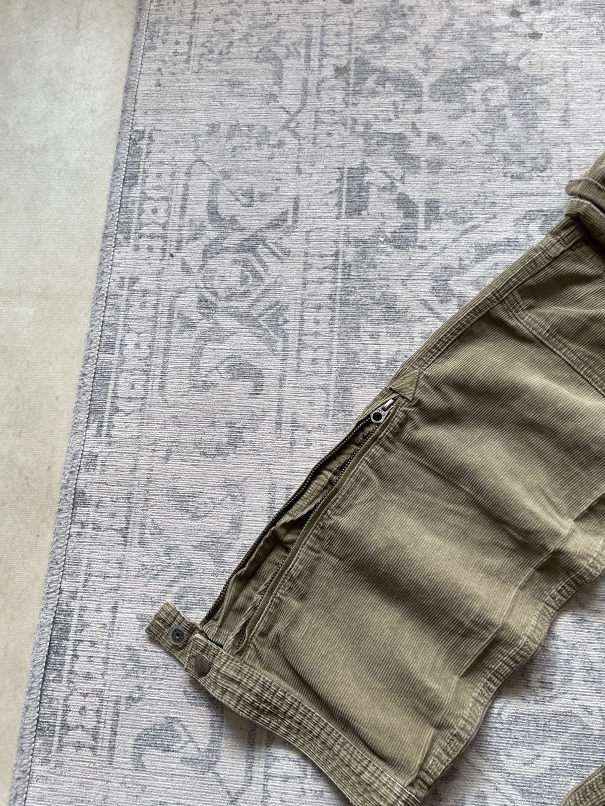 Polo Ralph Lauren Vintage Polo Ralph Lauren Cargo Pants Velvet Corduroy Army Size US 32 / EU 48 - 3 Thumbnail
