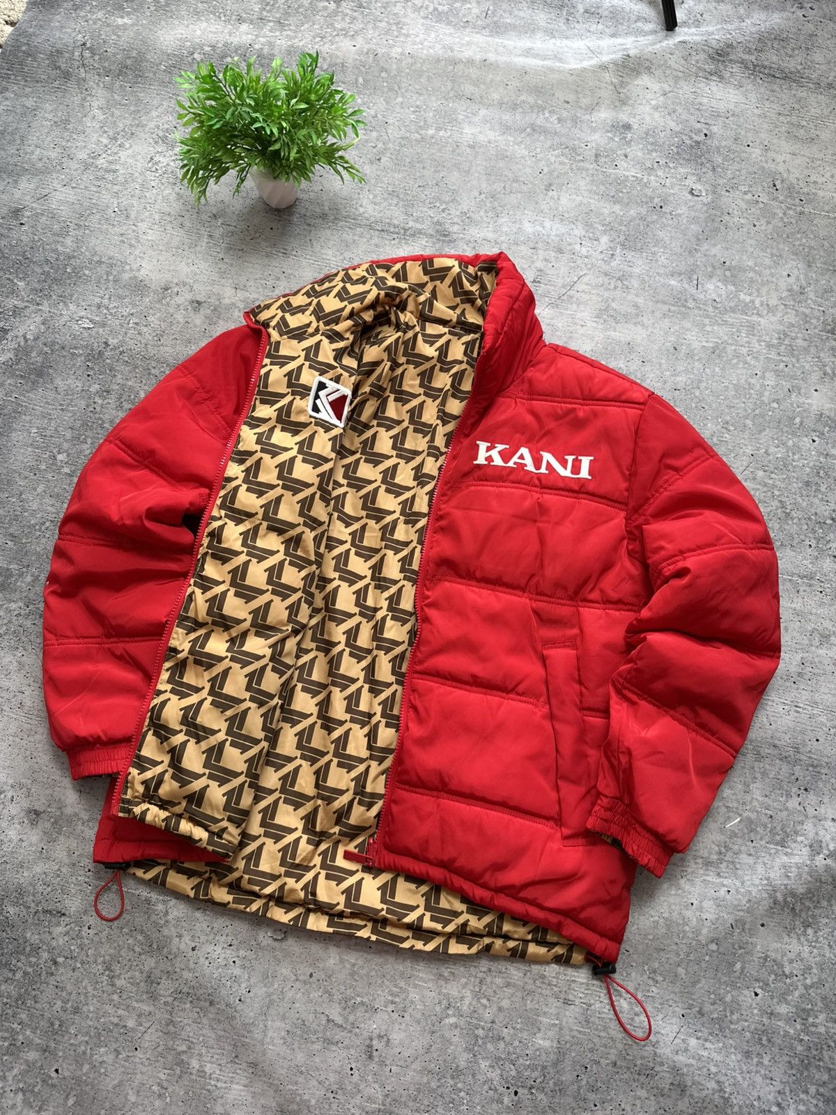 Karl Kani Karl Kani Nylon Reversible Down Y2K Puffer Jacket Casual Size US M / EU 48-50 / 2 - 3 Thumbnail