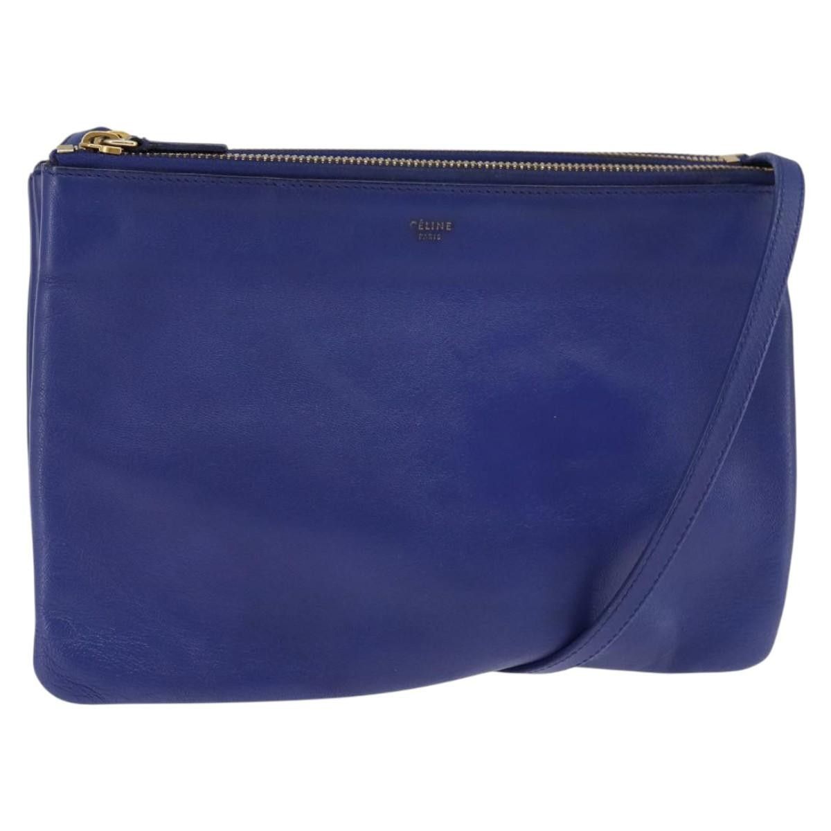 Celine Celine Trio Crossbody Bag Leather Size ONE SIZE - 1 Thumbnail