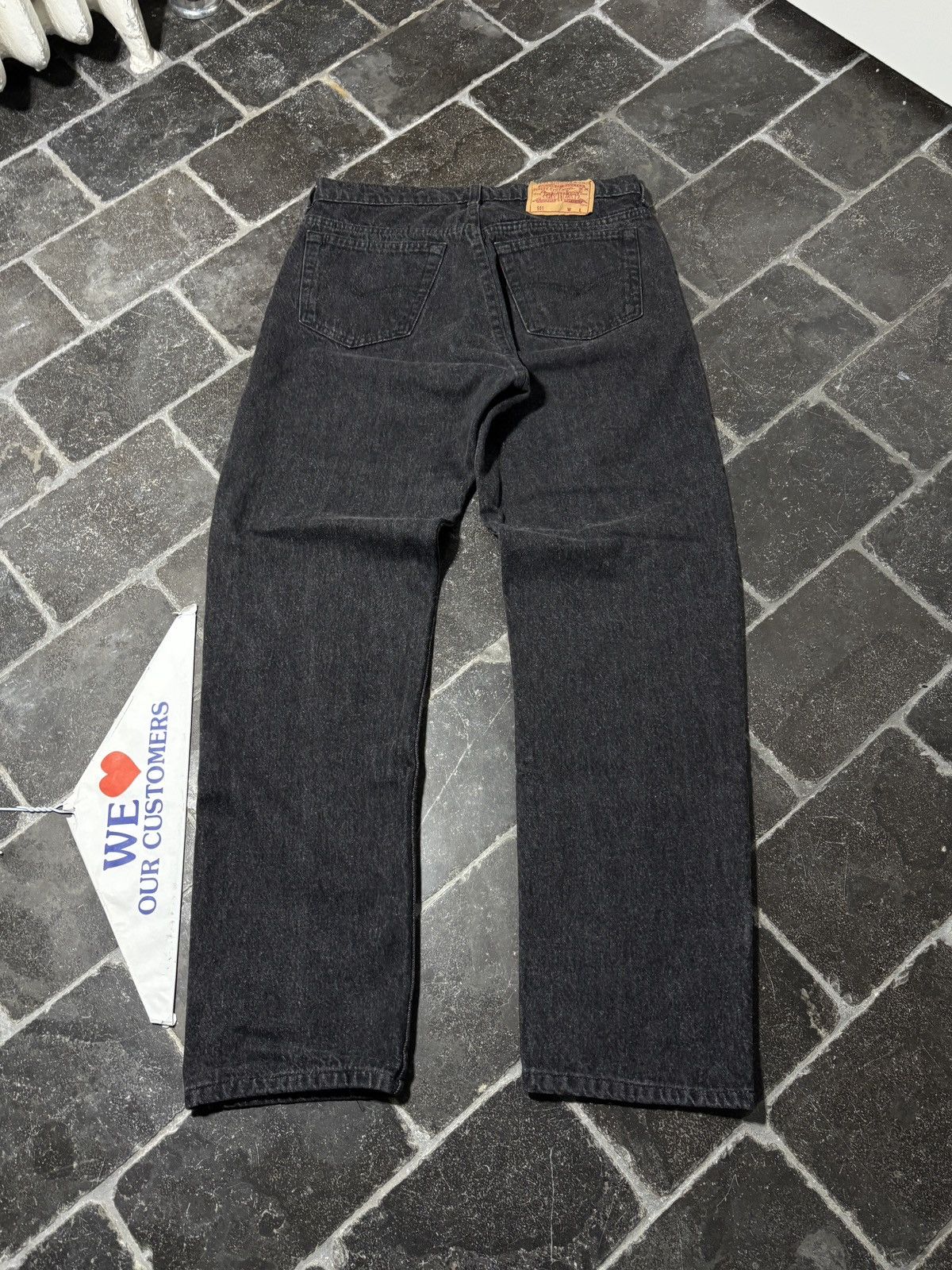 Levi's 1990s Levi’s 501 Made in Canada Vintage Levi’s Red Tab Black Size US 30 / EU 46 - 8 Thumbnail