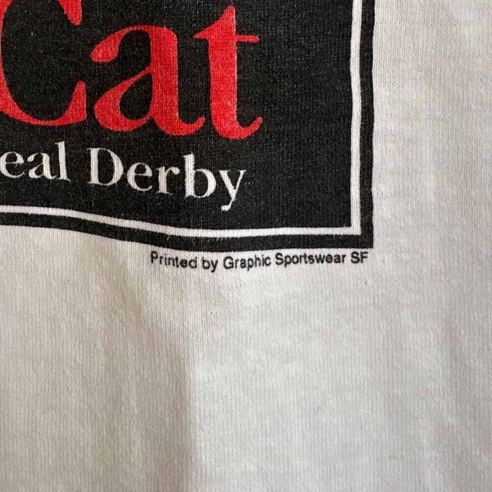 Vintage Vintage Tabasco Cat Kentucky Derby Shirt Size US L / EU 52-54 / 3 - 3 Thumbnail