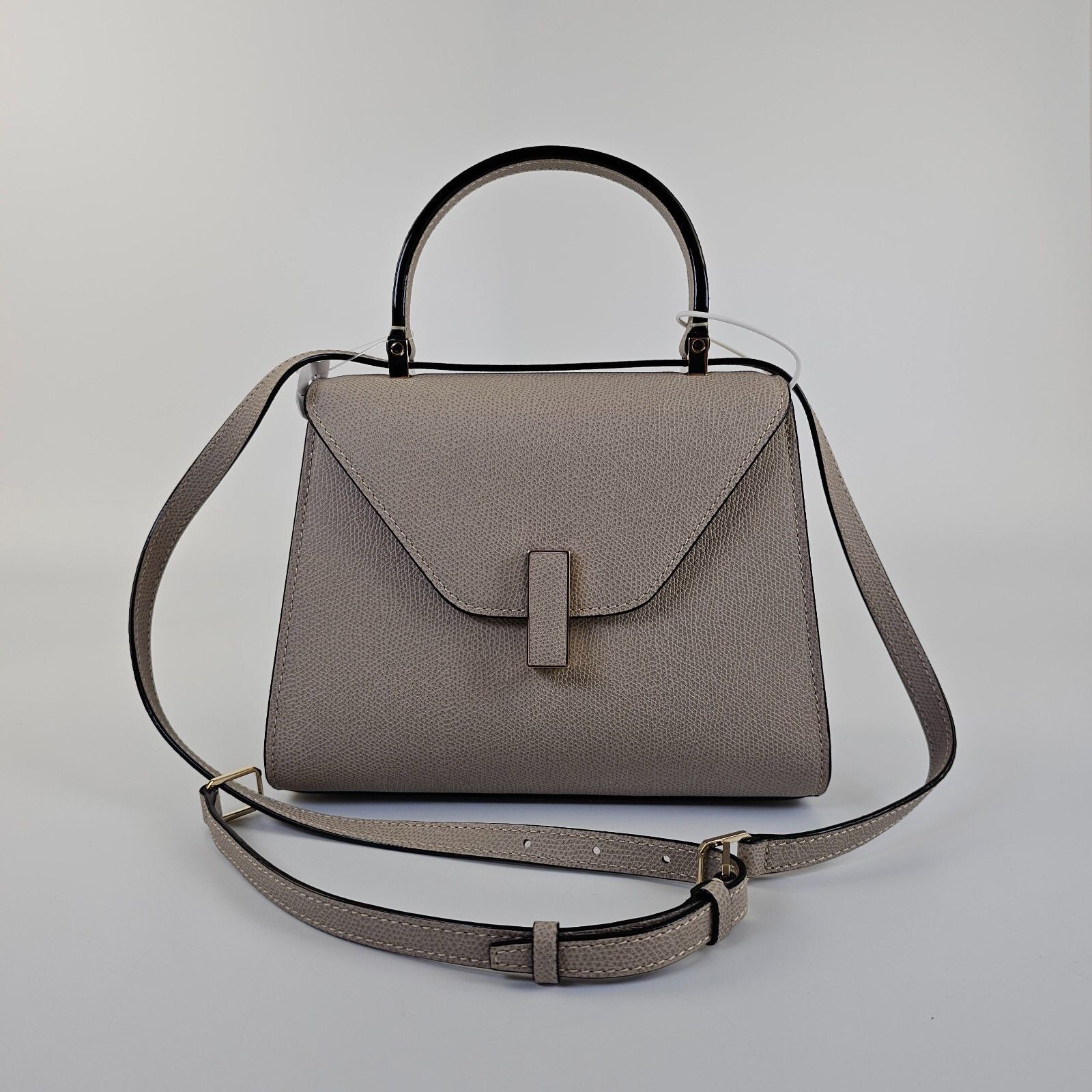 Valextra VALEXTRA Iside Mini Nude Leather Top Handle Bag New Size ONE SIZE - 3 Thumbnail