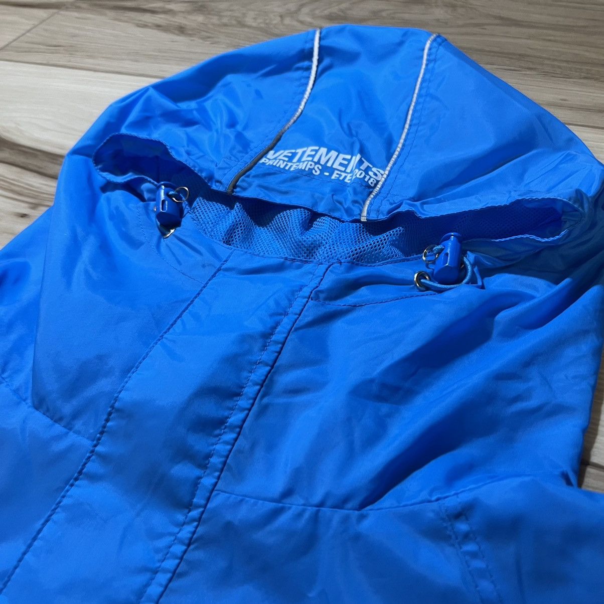 Vetements Vetements SS18 Pullover Windbreaker Anorak Blue Size US S / EU 44-46 / 1 - 11 Thumbnail