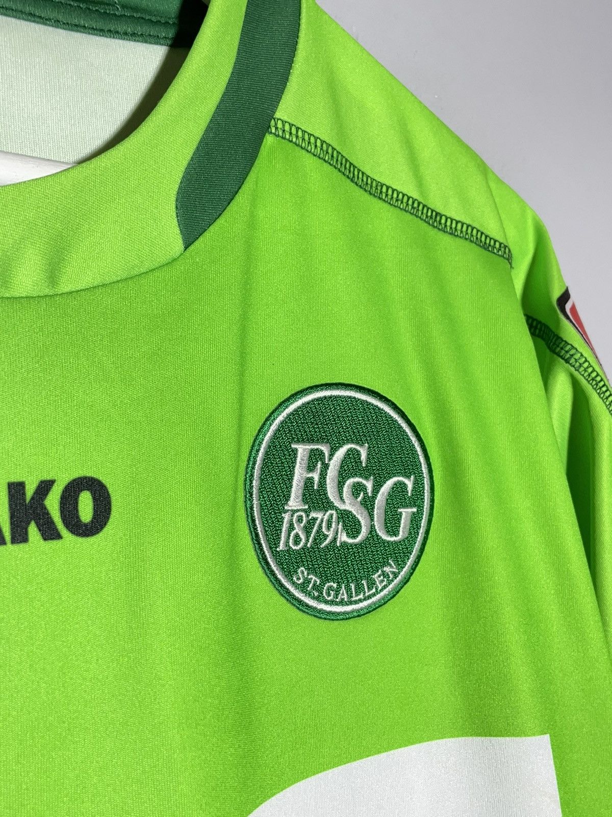 Other St Gallen Jako 2010/11 Home Y2k Streetwear Football Shirt Size US L / EU 52-54 / 3 - 4 Thumbnail