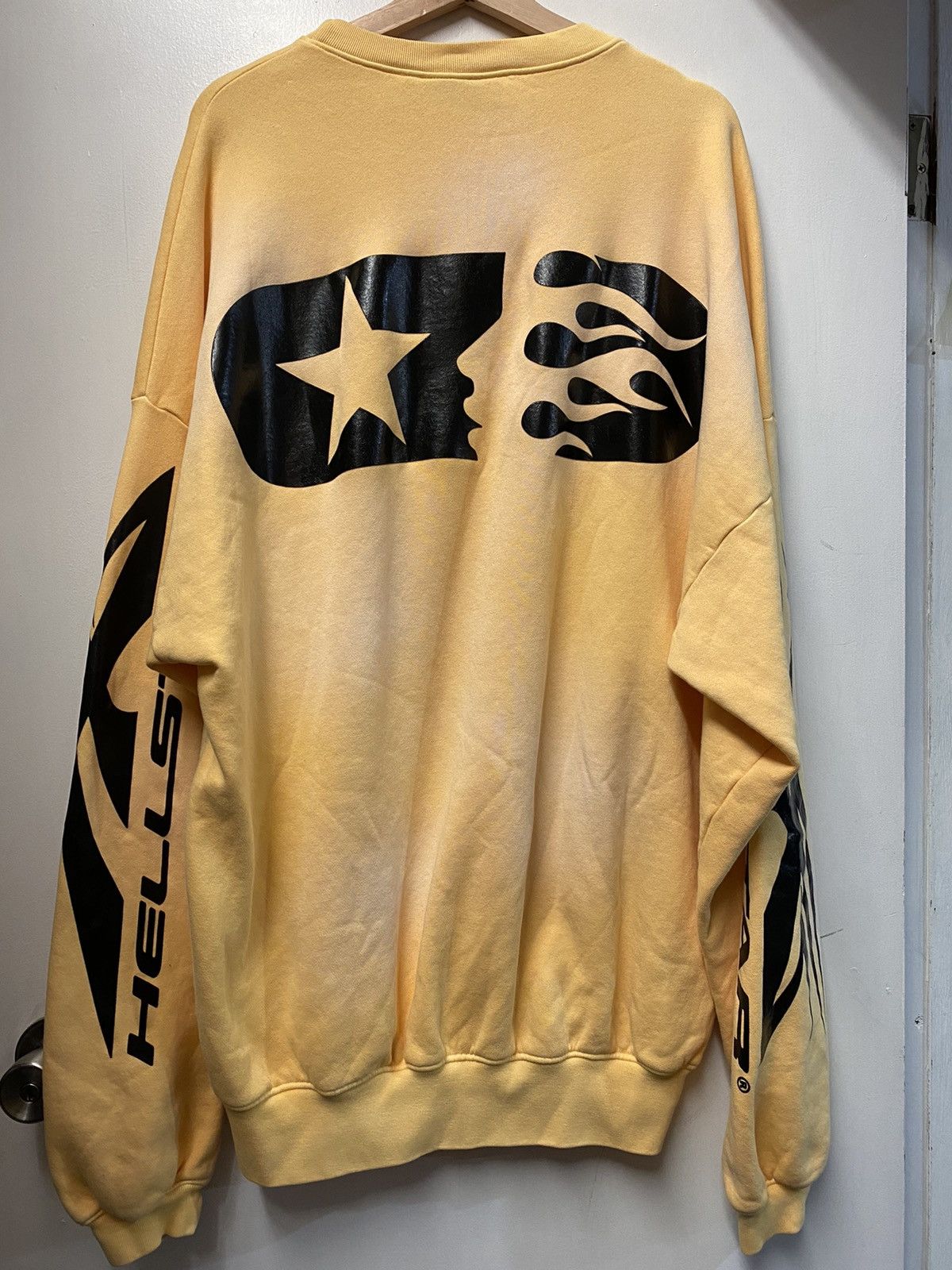 HELLSTAR Hellstar Sports Crewneck Yellow | Grailed