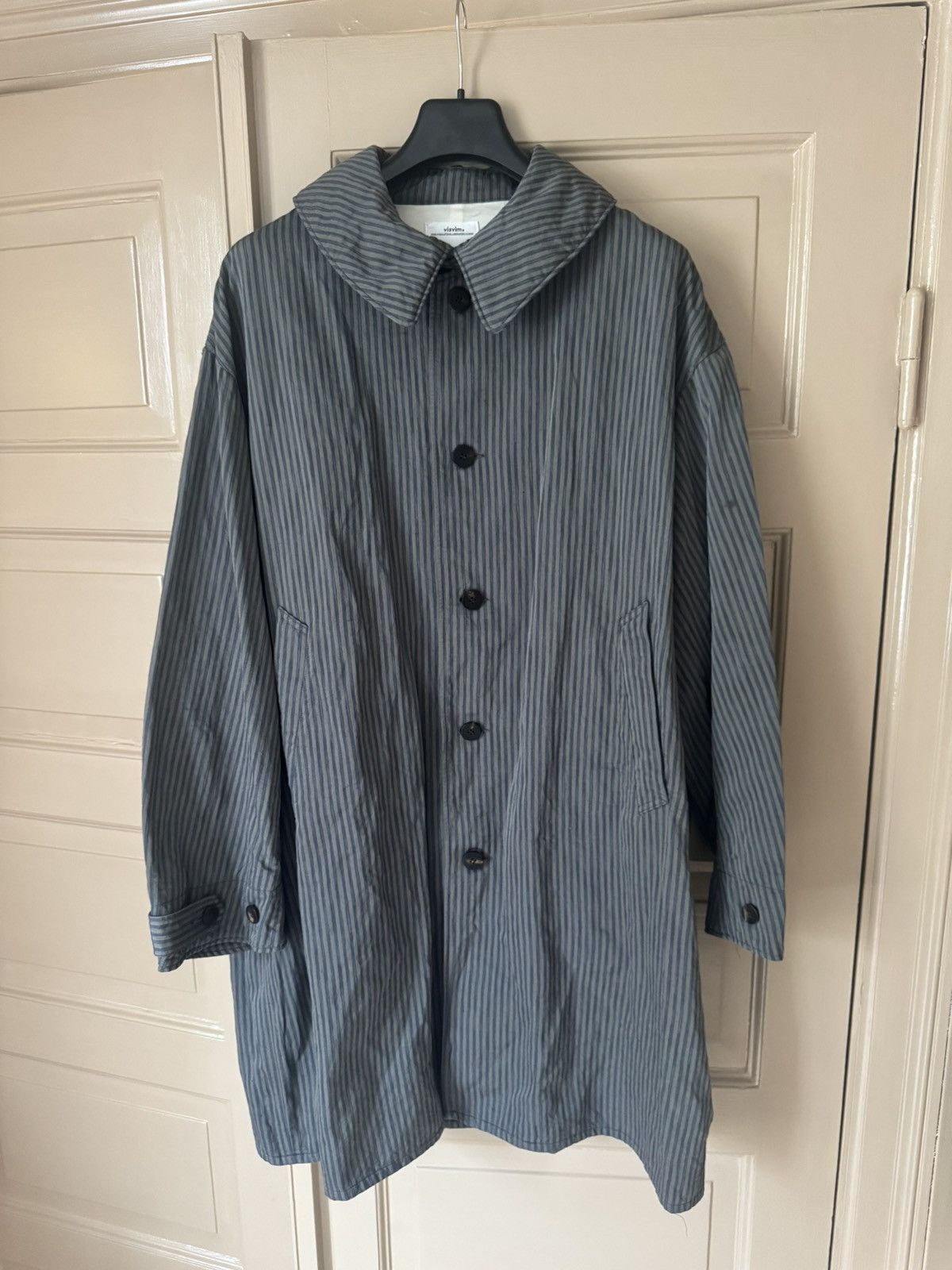 Visvim Visvim Balmat Stripe Parka Size US L / EU 52-54 / 3 - 13 Thumbnail