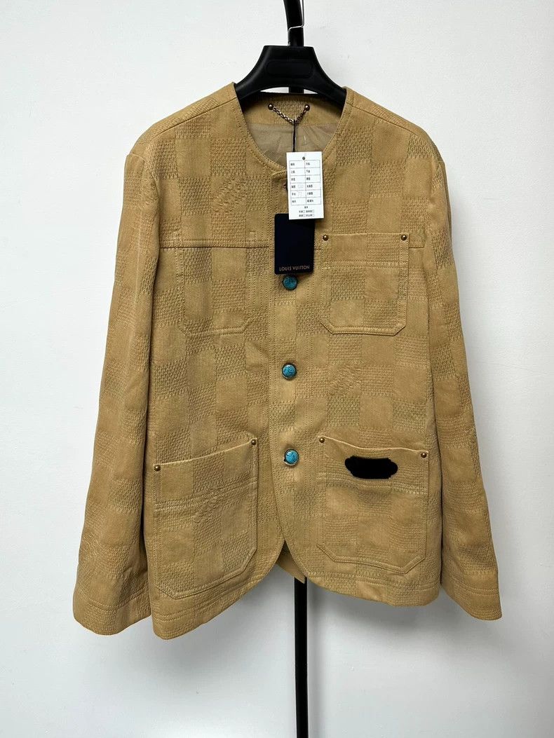 Louis Vuitton Louis Vuitton Collarless overalls casual jacket Size US M / EU 48-50 / 2 - 1 Thumbnail