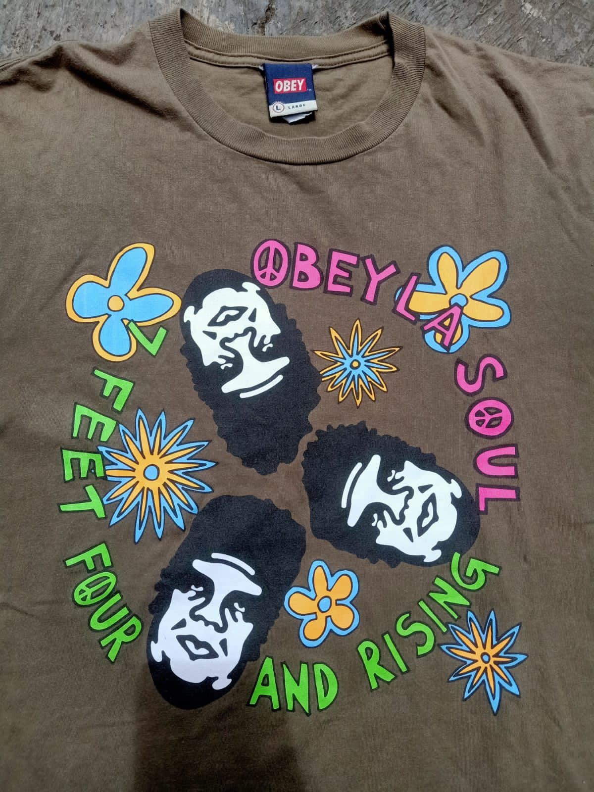 Obey Vintage Obey De La Soul Parody Size US L / EU 52-54 / 3 - 2 Thumbnail