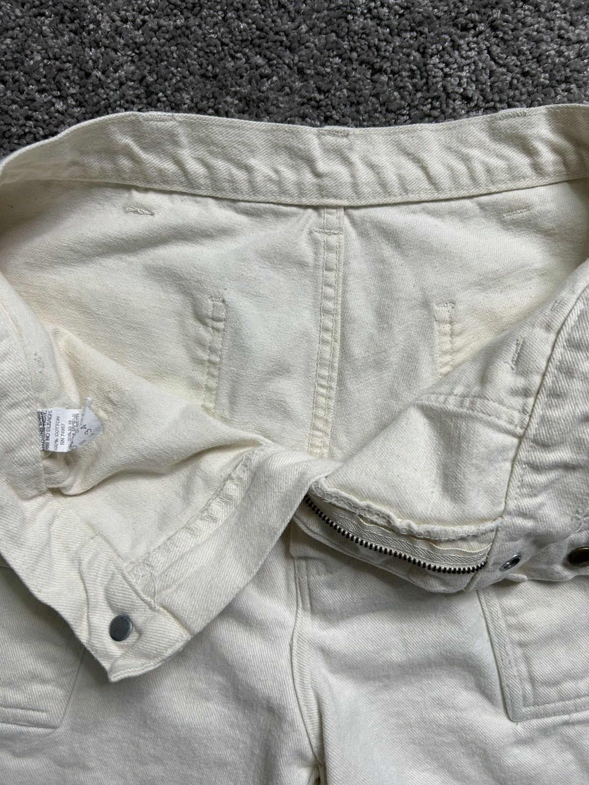 Vintage Vintage 80s Cargo Shorts 1980s Button Snap Multi Pocket Size US 30 / EU 46 - 6 Thumbnail