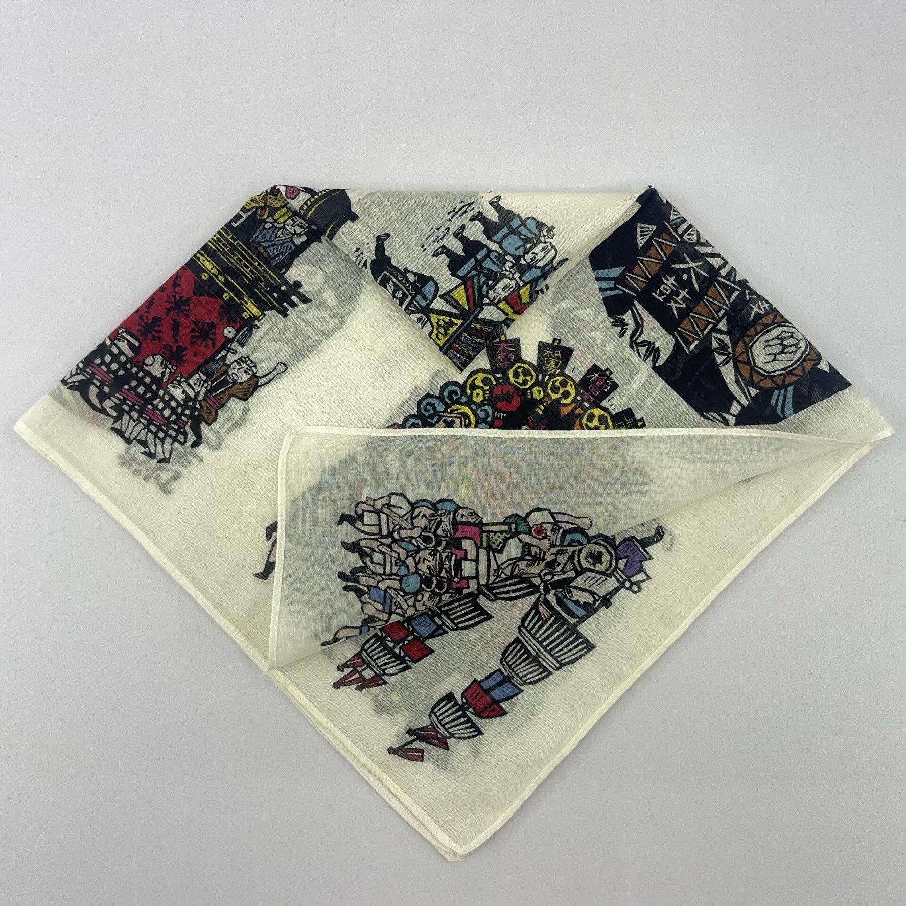 Japanese Brand × Vintage Vintage Japanese Traditional Art Handkerchief - 5004 Size ONE SIZE - 10 Thumbnail