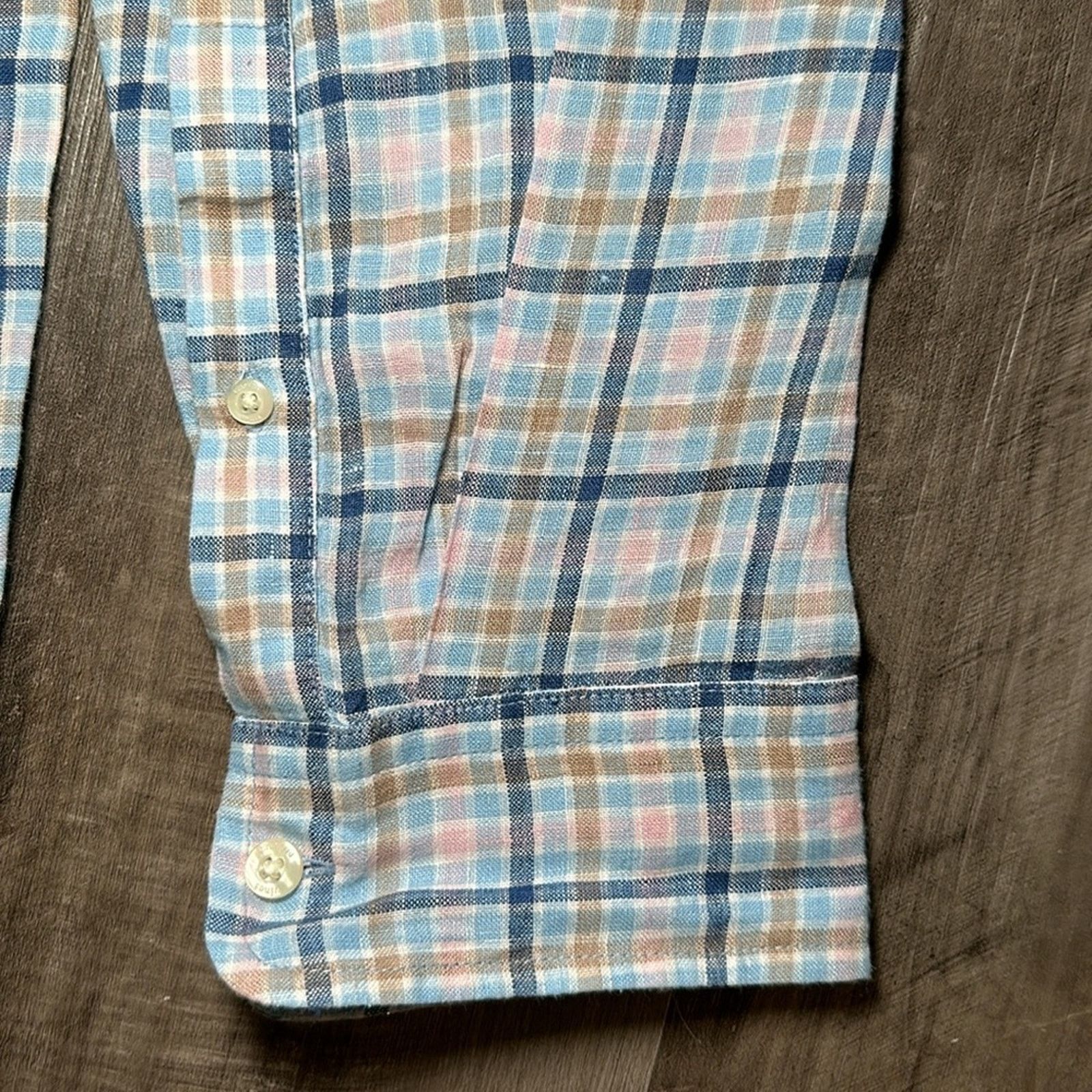 Vineyard Vines Vineyard Vine Classic Fit Linen Long Sleeve - Medium Size US M / EU 48-50 / 2 - 4 Thumbnail