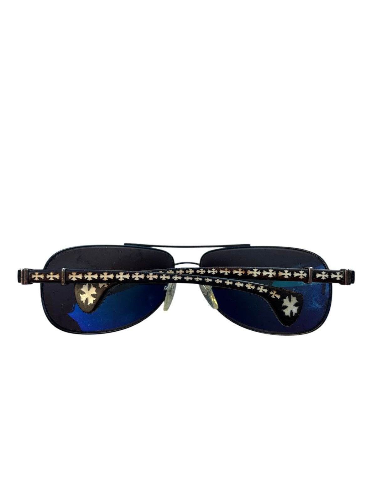 Chrome Hearts Chrome Hearts the Beast II sunglasses Pearl details Size ONE SIZE - 1 Thumbnail
