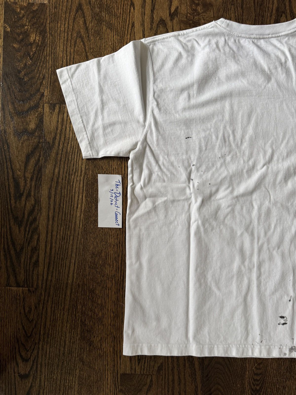 Dior × Travis Scott Oversized White T-Shirt Dior x Travis Scott Size US XXL / EU 58 / 5 - 7 Thumbnail