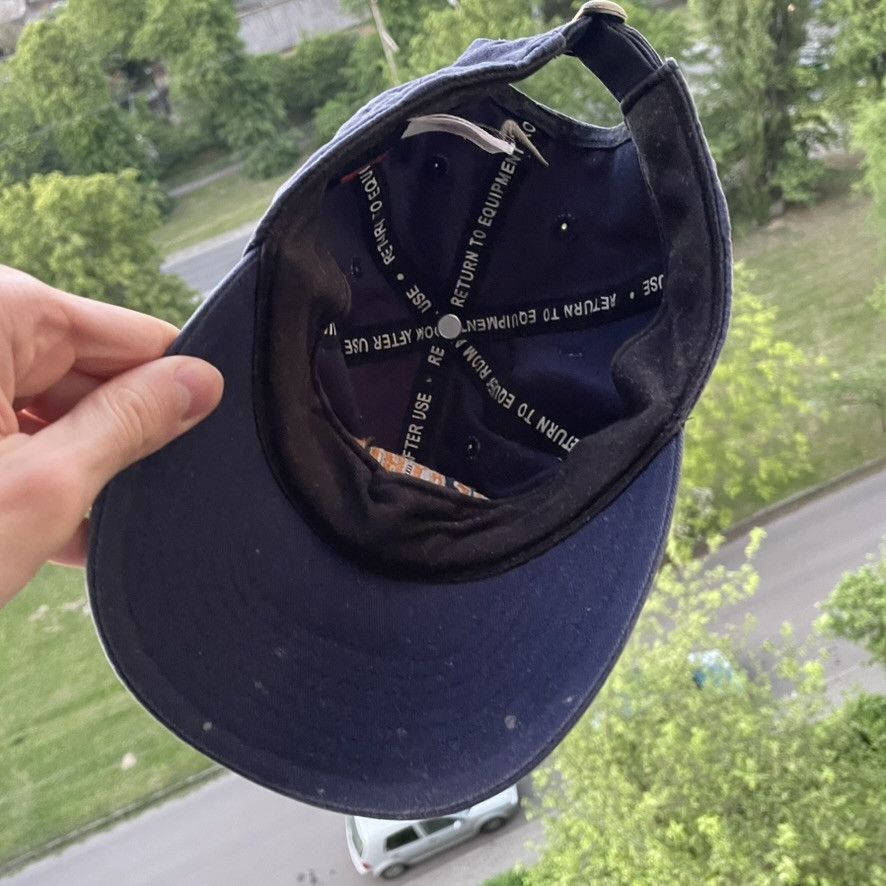 Nike Nike cap hat vintage 90s navy faded distessed Size ONE SIZE - 6 Thumbnail