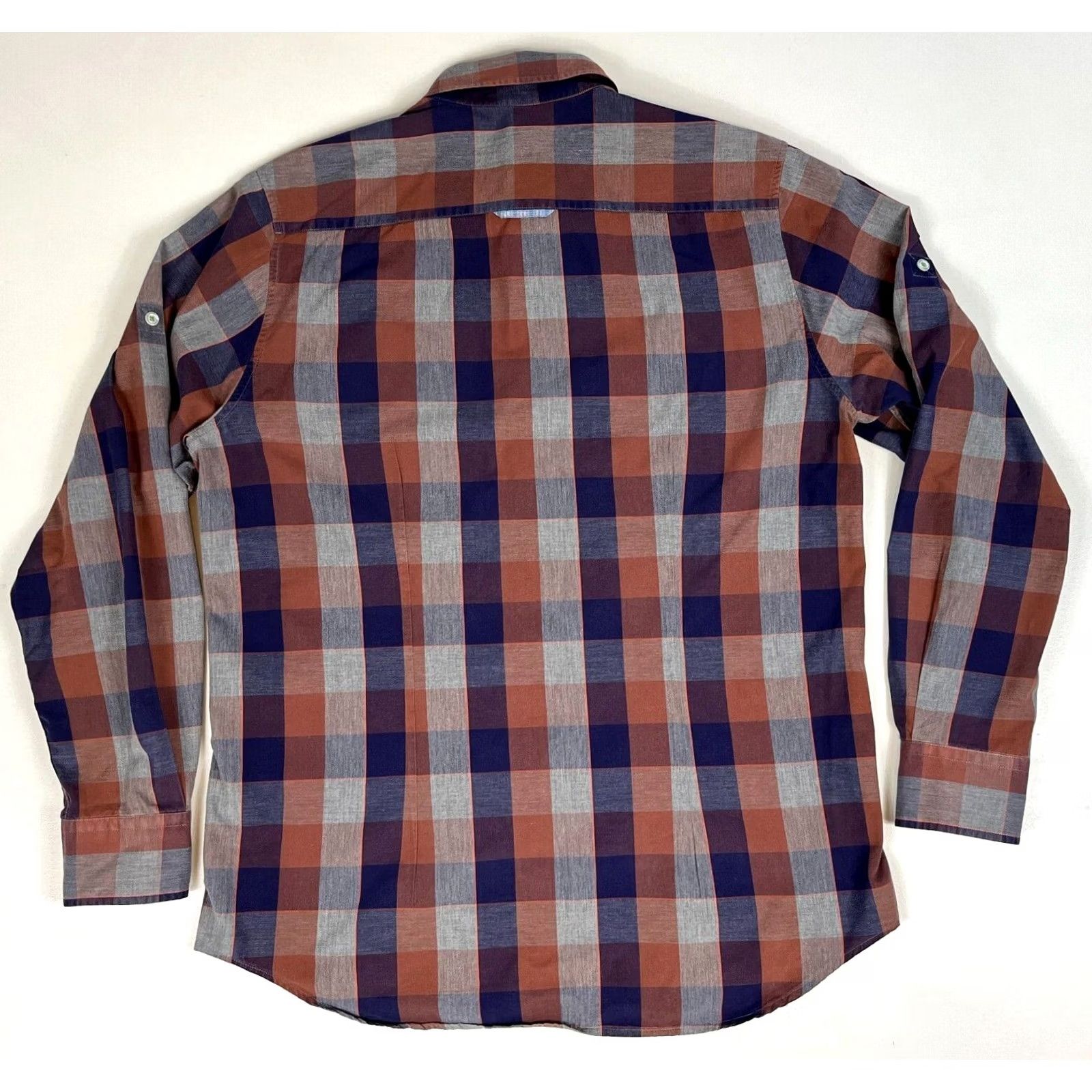 Robert Graham Robert Graham Jeans Men’s Button-Up Casual Shirt L Plaid 100% Cotton Multicolor Long Sleeve Roll-Up Sleeve Varsity Designer Size US L / EU 52-54 / 3 - 3 Thumbnail