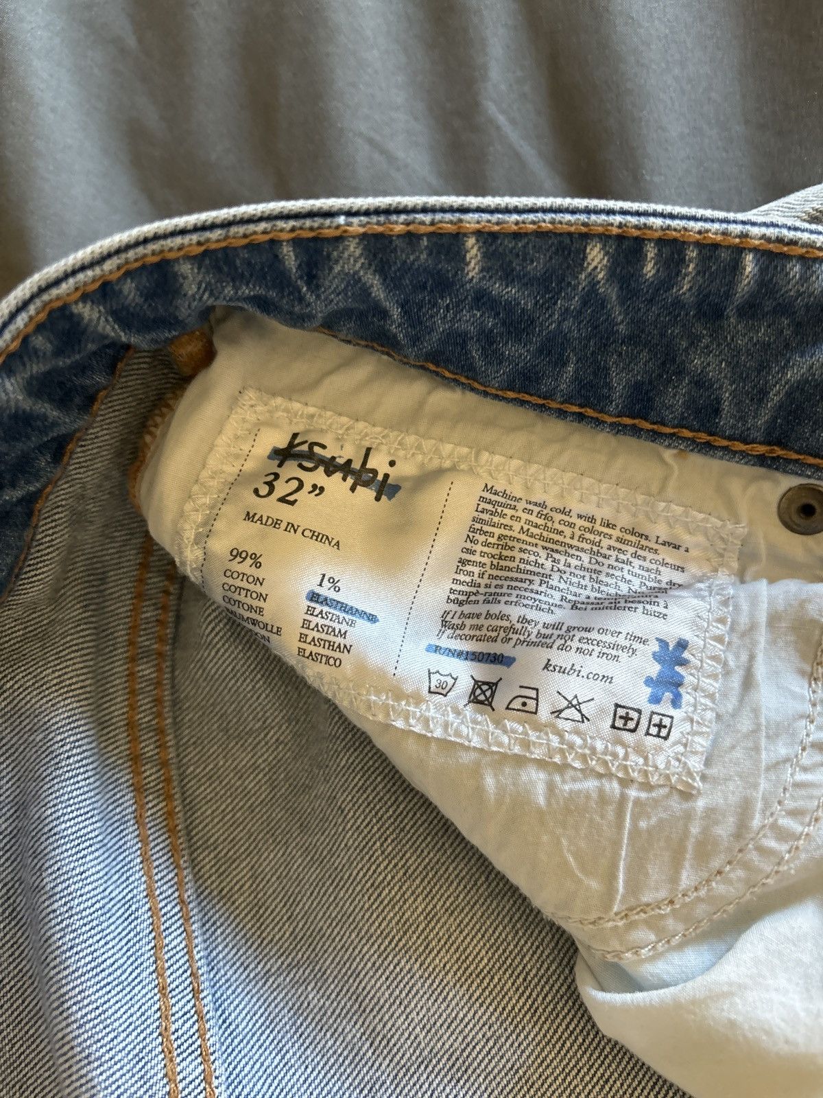 Ksubi Ksubi Jeans Size US 32 / EU 48 - 2 Thumbnail