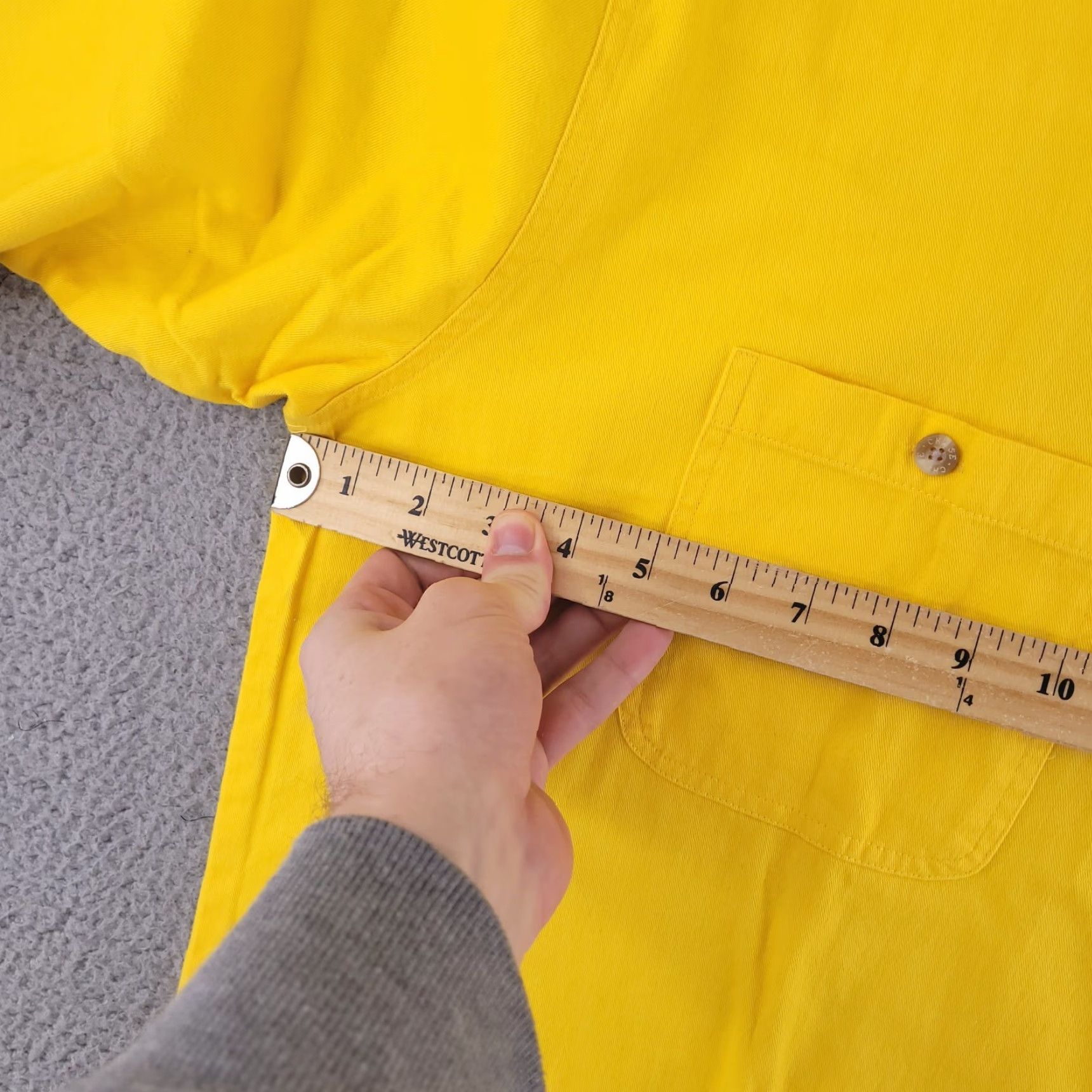 Chase Authentics VINTAGE Chase Authentics Shirt Mens XL Baggy Yellow Nascar Casual Button SS Size US XL / EU 56 / 4 - 4 Thumbnail
