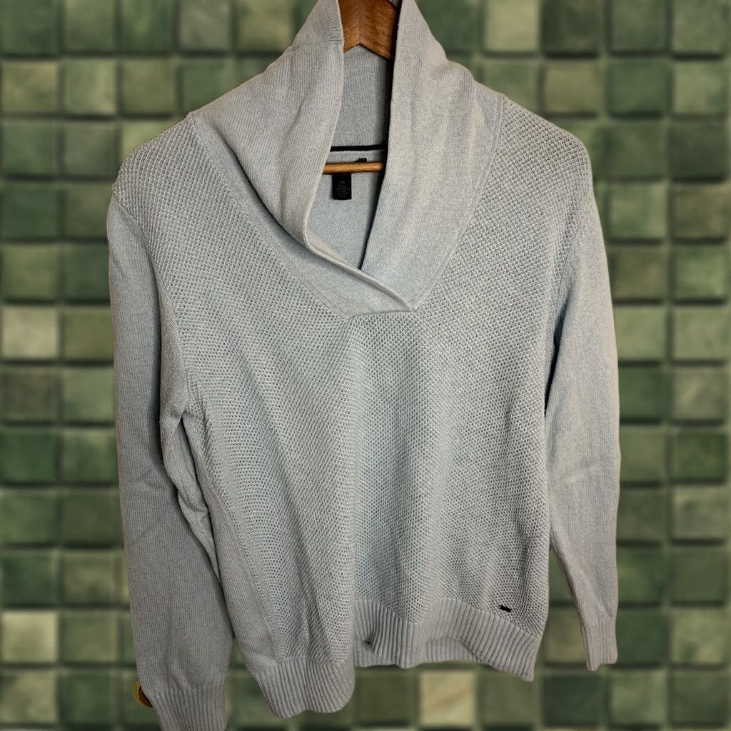 Tommy Hilfiger VINTAGE Tommy Hilfiger Womens Pullover Sweater Blue Sz L #169 Size L / US 10 / IT 46 - 1 Thumbnail