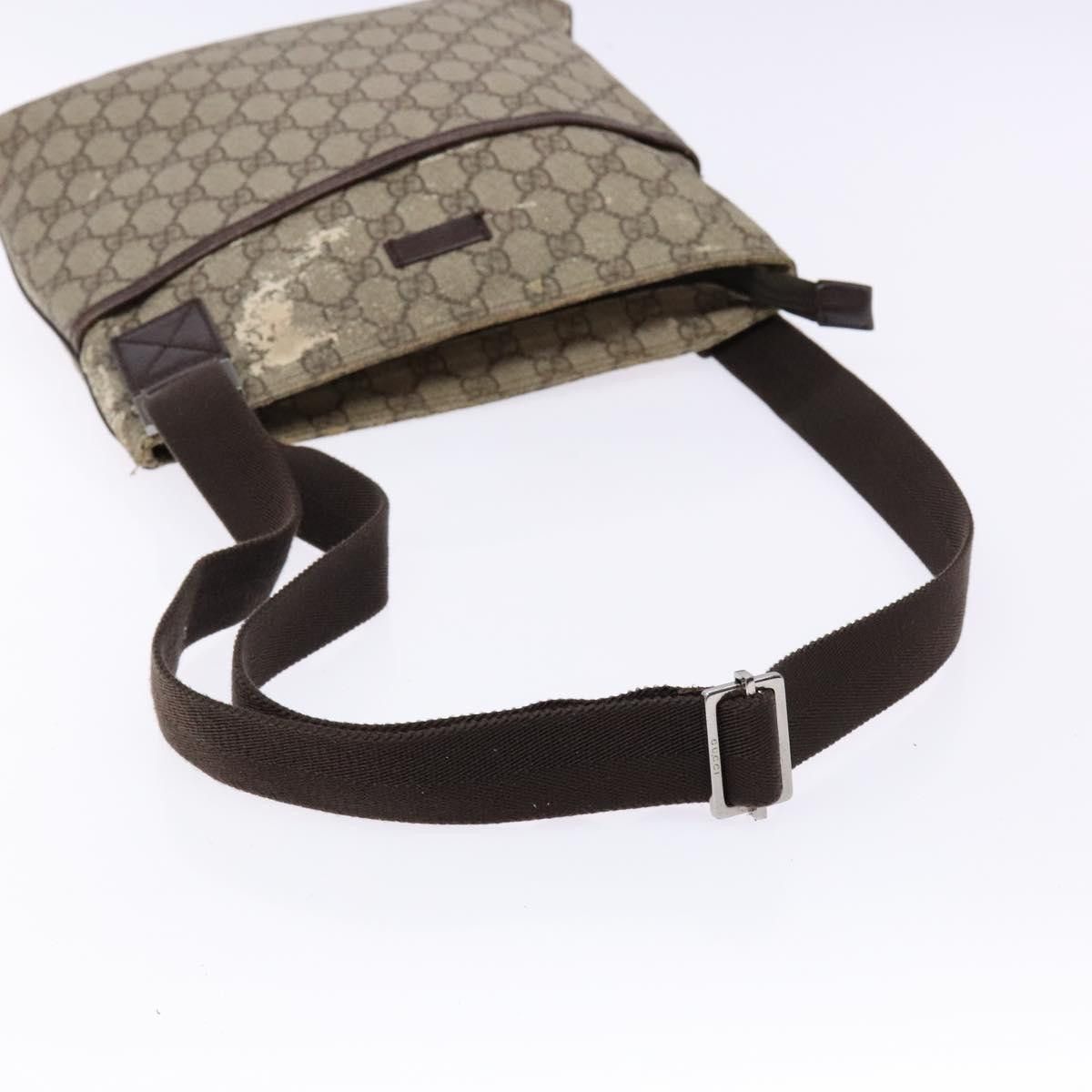 Gucci GUCCI GG Supreme Shoulder Bag Pvc Beige Gold Size ONE SIZE - 7 Thumbnail