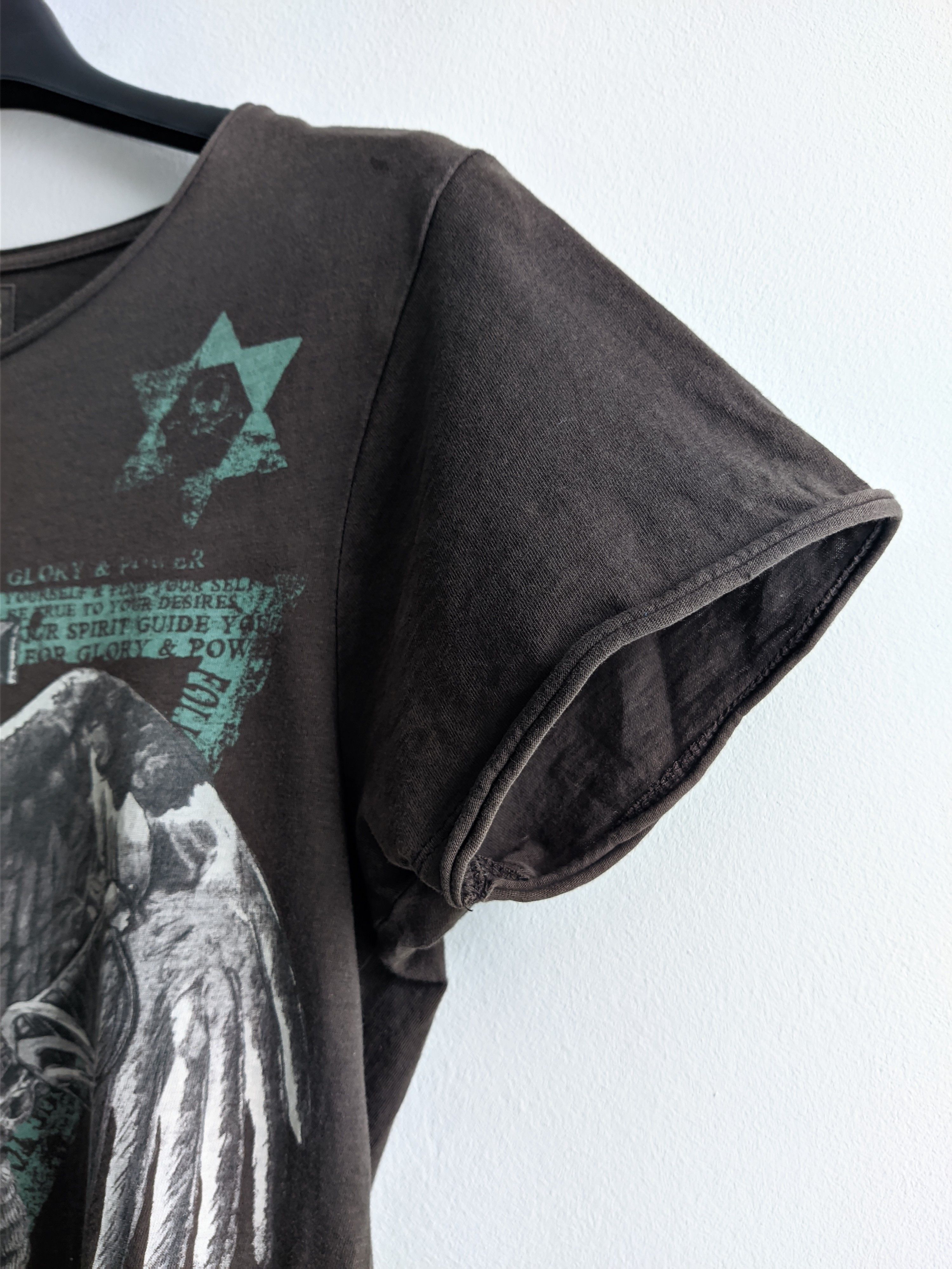 Vintage Vintage tshirt gothic skull printed y2k 90s Size M / US 6-8 / IT 42-44 - 7 Thumbnail
