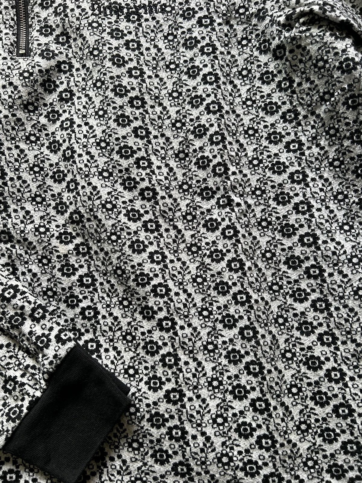 Supreme Floral Jacquard Zip Polo (FW2018)